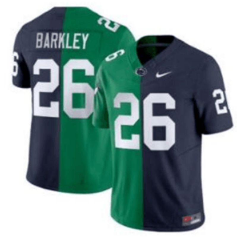 Men 2025 Philadelphia Eagles #26 Barkley Blue Green Nike Limited NFL Jersey style 8->philadelphia eagles->NFL Jersey